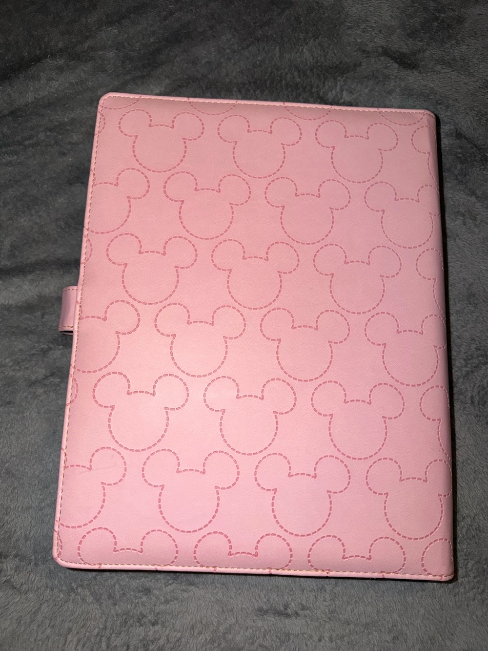RARE Walt Disney Mickey Mouse Pink Padfolio Set - Picture 4 of 13